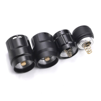 Repair strong light flashlight accessories tail C8 501B 502B C12 tail rear cover Assembly press switch