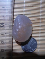 Gobi Agate rough shape Agate silver root Agate carving material Sugar heart Agate rough necklace pendant