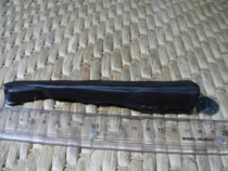 Alxa Gobi Qishi Pictogram stone Agate rough Gobi black Jasper handle-paperweight