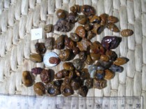 Nine-eyed shale rough stone Eye stone money stone Tianzhu evil spirit body protection small ring face pile 68 yuan