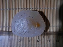 Gobi Agate rough shape Agate silver root Agate carving material Sugar heart Agate rough necklace pendant