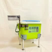 Light and simple fishing single-layer plastic full multi-function ultra light mini fishing box 2021 New