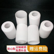 Lamp accessories: milk white straight frosted glass chandelier lampshade E27 ceiling lamp wall lighting glass lampshade