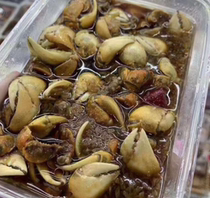 T Jiangyin wild crab feet in Jiangyin mixed with garlic sauce to eat crab tongs to get mixed rice noodles is also good
