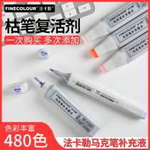 Fakal Mark Pen One Two Three Four Generation Supplement Liquid Alcohol Oily Ink Add Liquid Skin Filling Liquid Bottle