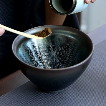 中国古美術 藍兔毫六方盞 宋代建窯 包口造形 藍兔毫意匠 茶碗 茶道具 骨董 陶 宋代兔毫釉建盏-宋代兔毫釉建盏促销价格、宋代兔毫釉建盏品牌- 淘宝