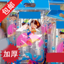 Thickened disposable cup aviation cup factory direct flight cup plastic cup water cup 180ML 1000PCS