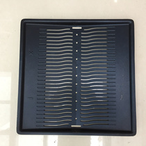 Non-stick smokeless barbecue plate square baking tray smokeless barbecue tray wheat rice stone and steel plate material optional