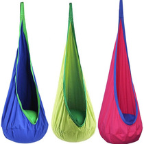 Kids Cloth Bag Swing Cotton Pod Swing Indoor Cocoon Bag Hug Swing