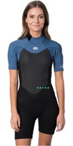 RIP CURL1 5mm short sleeve one-piece cold clothing wet suit wet suit diving suit autumn and winter warm back zipper women