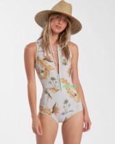Recommended new Billabong1mm half-length surf vest winter clothes wet clothes jumpsuit jumpsuit spring swimming anti-wear women