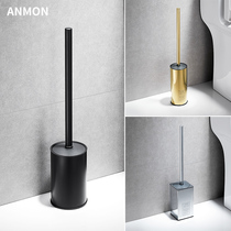 Free toilet Toilet Toilet Brush Suit Wall-mounted Stainless Steel Hotel Toilet toilet No dead angle brush holder