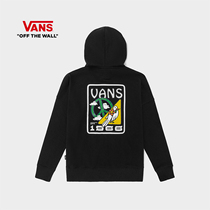 Vans Van Sans official black handsome BF wind Osterize lovers open the cloak