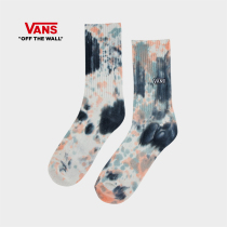 Vans Fans official tie-dyed printing sports leisure mens stockings