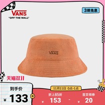 (Double 11)Vans Vans official small dirty orange women fishermans hat