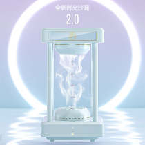 Anti-gravity time hourglass Anti-gravity water drop send girlfriend friend wife creative practical surprise Romantic high-end