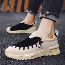 Mens shoes 2022 New summer season One foot pedal sloppy beans 100 hitch a ride to work at work Inn Tide Shoes