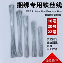 Galvanized tie wire fixed household manual diy steel bar lashing wire Site construction soft tie tie strapping galvanized iron wire
