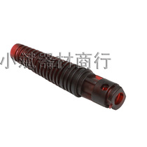 Engineering microphone protection line cover tail rubber rod one-piece protective line cover base KTV wired microphone brown tail cover