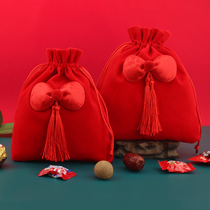 Wedding supplies wedding candy bag wedding full moon return bag large companion gift candy chocolate candy bag bag