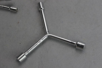 Shugong tool three-pronged socket wrench long Y-shaped outer hexagonal sleeve plus tube plate handcart motorcycle mechanic auto