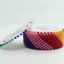 Multi-color positioning needle Bead needle Pure white big head DIY handmade needle production derivative paper material Art class with 1 roll 12 plates