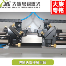 Hans Yueming laser cutting machine engraving machine No 1 No 2 mirror assembly Left and right cutting head assembly