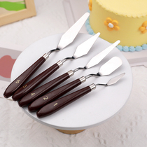 Small spatula spatula 5-piece cake cream spatula scraper smear knife spatula spatula knife kissing tool