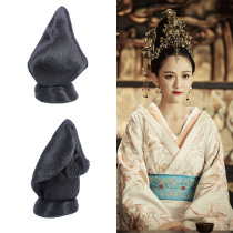 Film and television drama costume wig flying hair bun Dugu Queen with the same hair bun Studio photo wig bag A-023