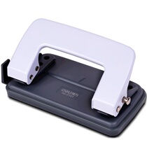 Del 0101 office supplies punching machine two hole punching machine punching machine can play 1