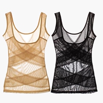 Body-shaped blouses close-up vest woman bunches waist-burning fat and body shaping without scar underwear slim fit summer ultrathin