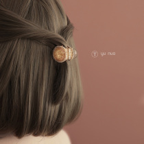 Korean small hair clip clip cute side clip girl back of the head bangs top clip Simple hair clip head accessories