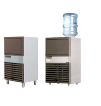 Ice machine 160P ice machine Commercial milk tea shop ice machine Square ice bar belt