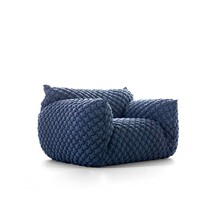 Italys Gervasoni Klein Blue Fat Sofa Ins Designer Single Sofa Chair Nuvola Sofa