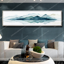 Modern simple abstract Zhao Wuchi bedside porch sofa background wall landscape artistic conception decorative painting art hanging painting
