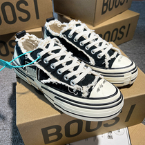 Wu Jianhaos same style of beggars shoes net red explosion style mens shoes 2023 new Putian low-top thick-soled canvas shoes womens style