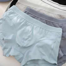 Family Mens underwear stereo cut legs All cotton quartet Japanese minimal flat pants
