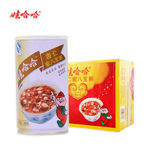 Wahaha Almond Purple Babao Porridge 360g*12 cans of FCL convenient breakfast nutritious porridge