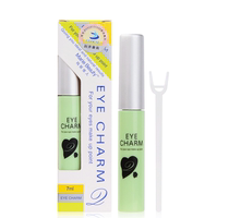 Mary woman charm eyes with white glue green bottle fake eyelash white super glue beauty tool