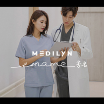 Stomatology hospital operating suit hand washing clothes men and women doctor overalls operating room suit short-sleeved Korean breathable anti-wrinkle