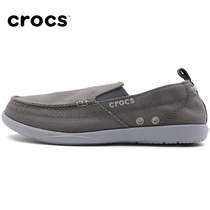 Crocs Calloch canvas shoes mens lazy shoes summer breathable cloth shoes flagship store mens shoes casual shoes 11270
