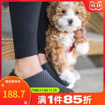 Travel slippers portable Crocs card loo shoes mens shoes autumn new soft sole sandals womens shoes sandals hole shoes