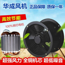 Low noise outer rotor axial flow fan 220V pipe fan industrial exhaust fan kitchen powerful smoke exhaust 380V