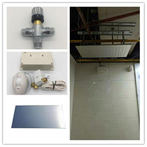 Pool forced shower bath disinfection pool stainless steel shower gym bathhouse induction universal spray