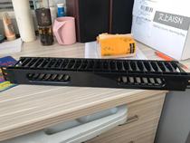 Totem 1U black plastic wire rack parts Totem accessories wire rack 1U black plastic wire rack