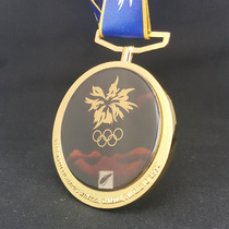 Spot 1998 Japan Nagano Winter Games Medal Model Gold and Silver Copper Zinc Alloy Plating Customized