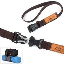 Outdoor baggage straps reinforced buckle-on suitcases packing seat belts cargo strapping securing and tying ropes