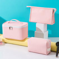 Large capacity 2022 new waterproof portable cosmetic bag female travel in small cosmetic toiletries bag collection bag