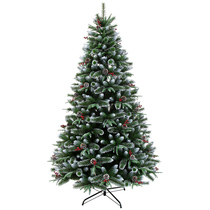 Christmas tree luxury snowflake encryption naked tree 1 5 meters 1 8 Christmas decorative tree home tree pine needle simulation tree