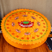 Lotus worship mat Kneeling mat Household Buddha Hall Worship mat Lotus Kowtow to bow down mat Ritual Futon Meditation mat Meditation Chinese style